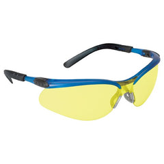 ‎3M BX Protective Eyewear. 11524-00000-20 Light Amber Anti-Fog Lens Ocean Blue Frame - Americas Industrial Supply