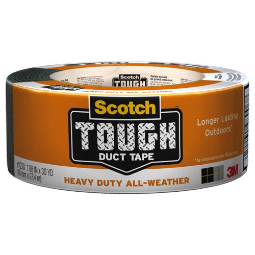 3M All Weather Duct Tape 2230-HD 1.88″ × 30 yd (48mm × 27 4m) - Americas Industrial Supply