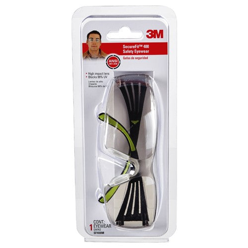 ‎3M SecureFit 400 Indoor/Outdoor Eye Protection SF400M-WV-6-PS Mirror Anti-Scratch - Americas Industrial Supply