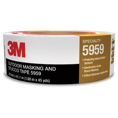 3M Outdoor Masking and Stucco Tape 5959 Red 48 mm × 41.1 m 12.0 mil Conveniently Packaged - Americas Industrial Supply