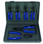 6 Piece - Combination Int/Ext Snap Ring Plier Set - Americas Industrial Supply