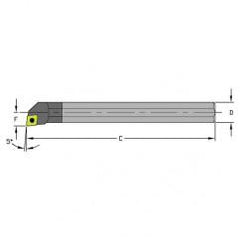 C08R SCLPR3 Solid Carbide Boring Bar - Americas Industrial Supply