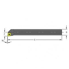 A12Q SCLPL3 3/4" SH Indexable Coolant Thru Boring Bar - Americas Industrial Supply