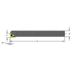 A12Q STUCR3 3/4" SH Indexable Coolant-Thru Boring Bar - Americas Industrial Supply