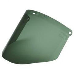 WP96C POLY FACESHIELD DK GREEN - Americas Industrial Supply