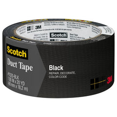 3M Duct Tape Black 3920-BK 1.88″ × 20 yd (48 mm × 18 2 m) - Americas Industrial Supply