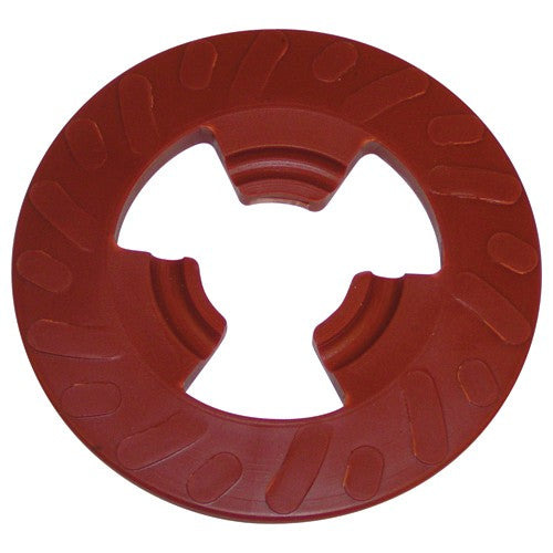 3M Disc Pad Face Plate Ribbed 28656 4″ Extra Hard Red - Americas Industrial Supply