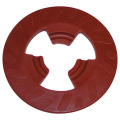 3M Disc Pad Face Plate Ribbed 28656 4″ Extra Hard Red - Americas Industrial Supply