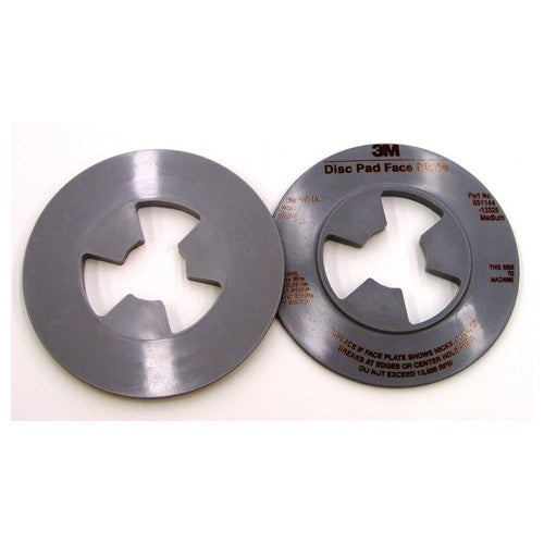 ‎3M Disc Pad Face Plate 13325 4-1/2″ Medium Gray - Americas Industrial Supply