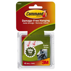 ‎Command Poster Strips Multi-Pack 48 strips 17024-48ES - Exact Industrial Supply
