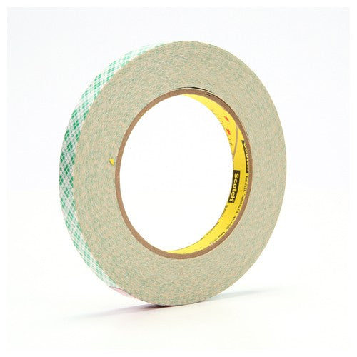 3M Double Coated Paper Tape 410M Natural 1/2″ × 36 yd 5 mil - Americas Industrial Supply