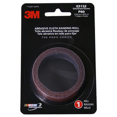 ‎3M Cloth Sanding Roll 03132 1″ × 1-1/2 yd medium - Americas Industrial Supply