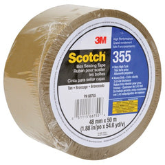 Scotch Box Sealing Tape 355 Tan 48 mm × 50 m - Americas Industrial Supply