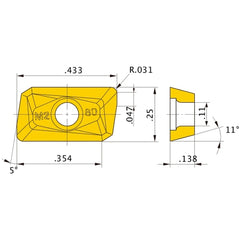 APMT1135PDER-M2 NX4545 INSERT