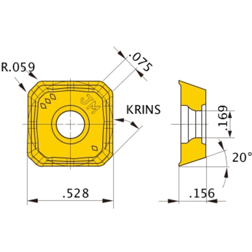 SEMT13T3AGSN-JM MP9130 INSERT
