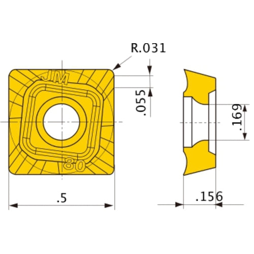 SOMT12T308PEER-JM MP6120 INSERT