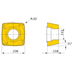 SOMX063005-US VP15TF DRILL INSERT