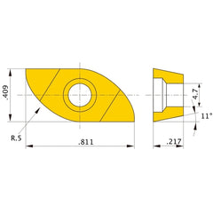 SRM216E MP9120 MILLING INSERT