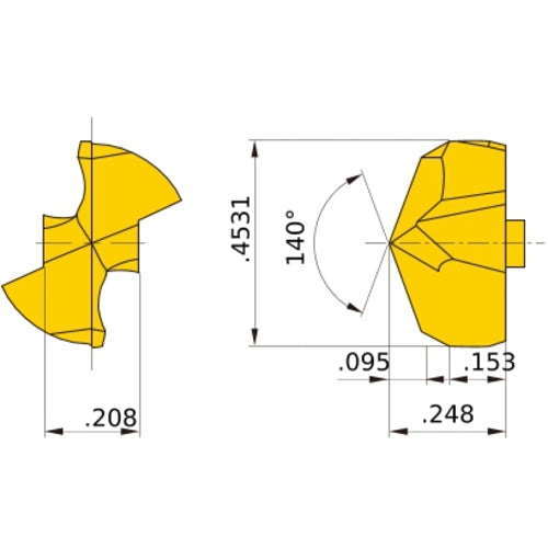 STAWK0029TG DP5010 DRILLING INSERT