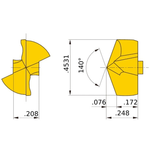 STAWN0029TH VP15TF DRILLING INSERT