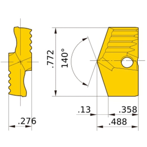 TAWNH1960T VP15TF DRILLING INSERT