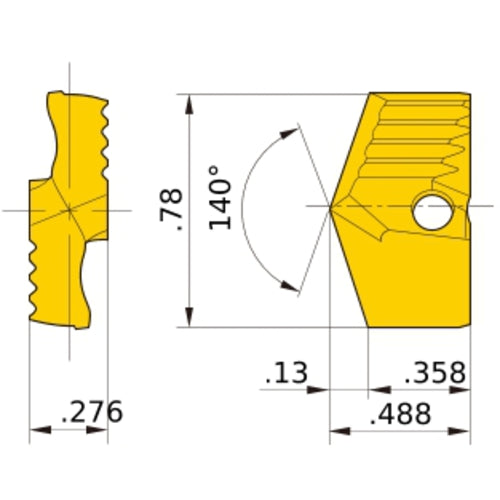 TAWNH1980T VP15TF DRILLING INSERT