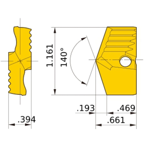 TAWNH2950T VP15TF DRILLING INSERT