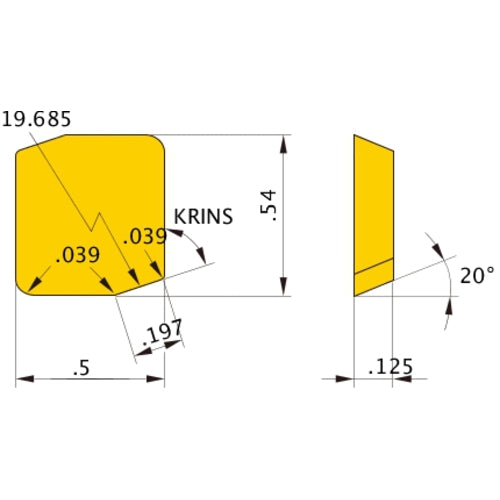 WEC42EFTR5C NX2525 INSERT