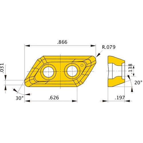 XDGX175020PDFR-GM TF15 INSERT