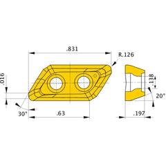 XDGX175032PDFR-GM TF15 INSERT