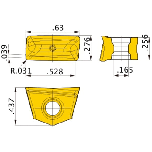 XNMU160708R-LS MP9130 INSERT