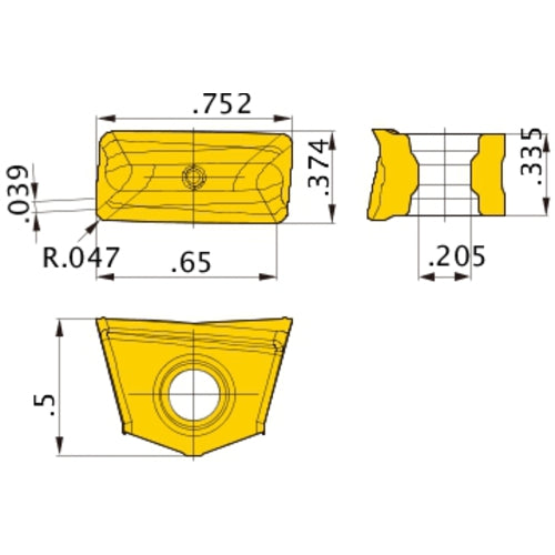 XNMU190912R-LS MP9130 INSERT