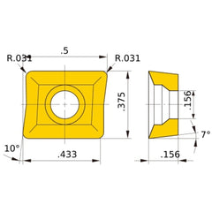 ZCMX09T308ERA UTI20T INSERT
