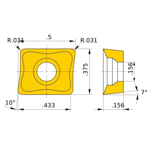 ZCMX09T308ERB UP20M INSERT