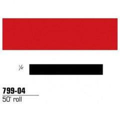 1/4X50' REFLECT STRIPING TAPE RED - Americas Industrial Supply