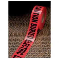 3X1000' 302 BURIED BARRICADE TAPE - Americas Industrial Supply