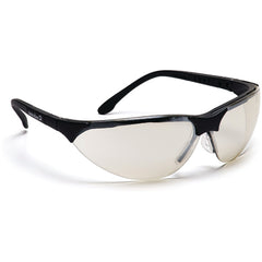 Safety Glasses - Mirror Lens, Black Frame Rendezvous Style - Americas Industrial Supply