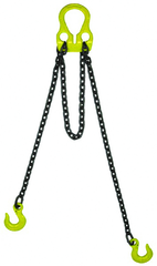 Double Chain Sling - #30002; 7/32" x 10' - Americas Industrial Supply
