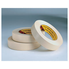 3M Paint Masking Tape 231/231A Tan 12 mm × 55 m 7.6 mil plastic core - Americas Industrial Supply