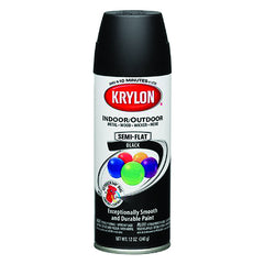 Interior/Exterior Industrial Maintenance Paint Semi Flat Black - Americas Industrial Supply