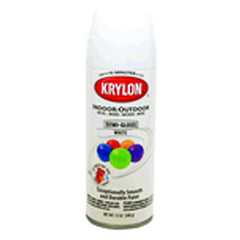 Interior/Exterior Industrial Maintenance Paint Semi-Gloss White - Americas Industrial Supply