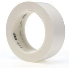 1-1/2X36 YDS 471 WHITE VINYL TAPE - Americas Industrial Supply