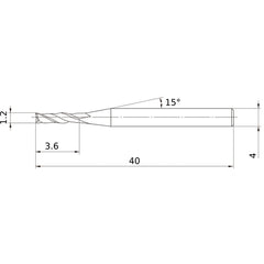 MS2JSD0120 CARBIDE ENDMILL