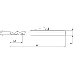 MS2JSD0180 CARBIDE ENDMILL
