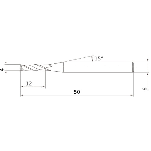 MS2JSD0400 CARBIDE ENDMILL