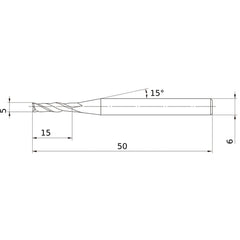 MS2JSD0500 CARBIDE ENDMILL