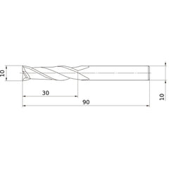 MS2JSD1000 CARBIDE ENDMILL