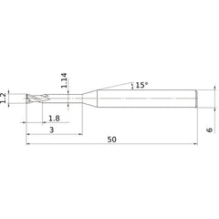 MS2XL6D0120N030 CARBIDE ENDMILL