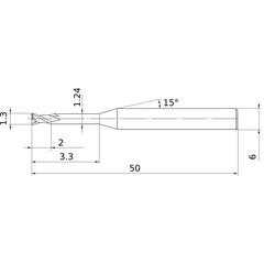MS2XL6D0130N033 CARBIDE ENDMILL