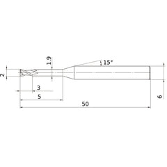 MS2XL6D0200N050 CARBIDE ENDMILL